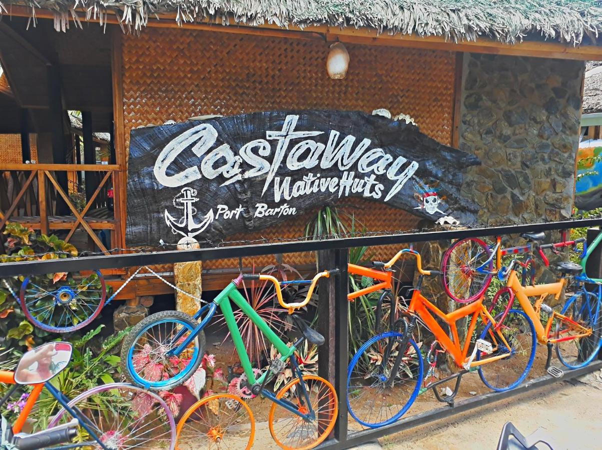 Castaway Native Huts Apartment San Vicente  Exterior photo